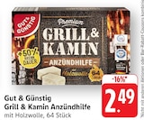 Grill & Kamin Anzündhilfe im Angebot bei EDEKA in Heidenheim Grill & Kamin Anzündhilfe Angebote von Gut & Günstig bei EDEKA Heidenheim für 2,49 €