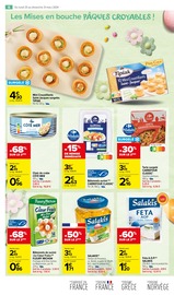 Promos Tarte Salée dans le catalogue "Un repas de fête à prix Pâques Croyable !" de Carrefour Market à la page 8