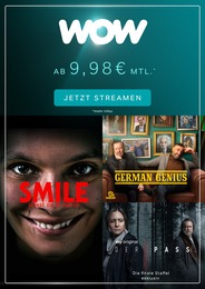 Fernseher Angebot & Preis im aktuellen WOW Prospekt Fernseher Angebot im aktuellen WOW Prospekt auf Seite 1