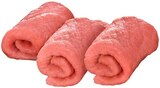 Schweine-Rouladen oder Geschnetzeltes »Natur« Angebote bei REWE Hückelhoven für 1,19 €