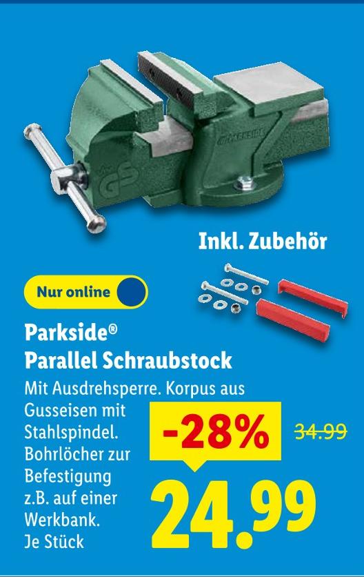 Parallel Schraubstock