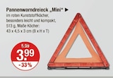 Pannenwarndreieck „Mini“ von  im aktuellen V-Markt Prospekt für 3,99 €