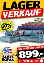 Seats and Sofas Prospekt "Aktuelle Angebote" für Wedemark, 1 Seite, 09.09.2023 - 23.09.2023