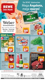 Aktueller REWE Prospekt "Dein Markt" Seite 1 von 33 Seiten für Oberhausen