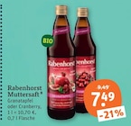Muttersaft Granatapfel im Angebot bei tegut in Erfurt Muttersaft Granatapfel Angebote von Rabenhorst bei tegut Erfurt für 7,49 €