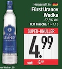 Vodka von Fürst Uranov im aktuellen EDEKA Prospekt für 4,99 €