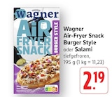 EDEKA - Air-Fryer Snack Burger Style Angebot im Prospekt Air-Fryer Snack Burger Style bei EDEKA im Prospekt "" für 2,19 €
