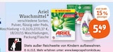 Waschmittel im Angebot bei tegut in Würzburg Waschmittel Angebote von Ariel bei tegut Würzburg für 5,49 €