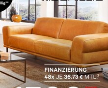 EINZELSOFA MONTANAA IN LEDER bei Kabs Polsterwelt in Essen EINZELSOFA MONTANAA IN LEDER im Angebot bei Kabs Polsterwelt Essen für 1.698,00 €