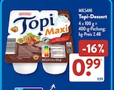 Topi-Dessert von Milsani im aktuellen ALDI SÜD Prospekt für 0,99 €