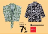 Chemisier Femme - TISSAIA dans le catalogue E.Leclerc