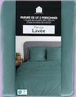 Parure housse de couette + 2 taies d'oreiller - COTE DECO en promo à 7,90 € chez Netto Parure housse de couette + 2 taies d'oreiller - COTE DECO dans le catalogue Netto