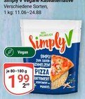 vegane Käsealternative im Angebot bei GLOBUS in Bochum vegane Käsealternative Angebote von Simply V bei GLOBUS Bochum für 1,99 €