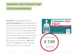 Lopedium akut lingual 2 mg bei LINDA im Berlin Prospekt für 7,89 €