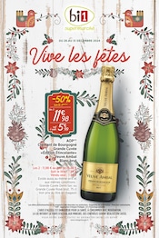 Catalogue Supermarchés Bi1 en cours à Couleuvre et alentours, "Vive les fêtes", 32 pages, 26/12/2024 - 31/12/2024