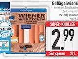 Geflügelwiener im EDEKA Prospekt Geflügelwiener von EDEKA im aktuellen EDEKA Prospekt für 2,99 €