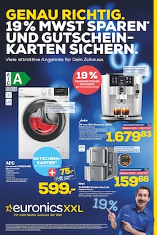 EURONICS Prospekt GENAU RICHTIG. SMARTE TECHNIK. SONNIGE PREISE. mit  Seiten in Ahaus und Umgebung