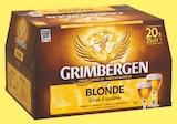 Bière d'Abbaye Blonde - GRIMBERGEN en promo chez Intermarché Super Bière d'Abbaye Blonde - GRIMBERGEN dans le catalogue Intermarché Super