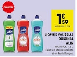 Liquide Vaisselle Original - Alin en promo chez Supeco Liquide Vaisselle Original - Alin dans le catalogue Supeco
