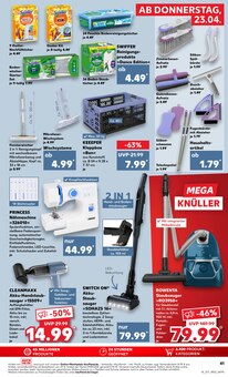 Nähmaschine im Kaufland Prospekt "KNÜLLER" mit 66 Seiten (Aachen)