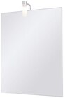 Miroir + luminaire "Aruna" H. 70 x L. 60 cm - Brico Dépôt à Levallois-Perret Miroir + luminaire "Aruna" H. 70 x L. 60 cm en promo chez Brico Dépôt Levallois-Perret à 39,90 €