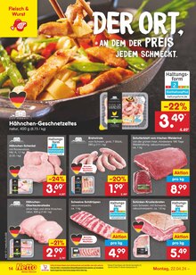 Fleisch im Netto Marken-Discount Prospekt "Aktuelle Angebote" mit 51 Seiten (Dortmund)