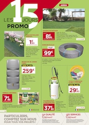 Promos Terreau dans le catalogue "LES 15 JOURS PROMO : TRAVAUX D'EXTÉRIEUR" de Gedimat à la page 6