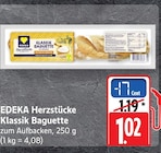 Klassik Baguette im Angebot bei EDEKA in Stuttgart Klassik Baguette Angebote von EDEKA Herzstücke bei EDEKA Stuttgart für 1,02 €