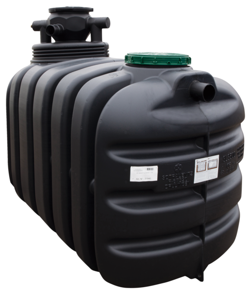 Récupérateur d'eau enterré 3 500 l