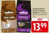 Lavazza Crema e Aroma oder Cremoso Espresso im Angebot bei E center in Neu-Ulm Lavazza Crema e Aroma oder Cremoso Espresso Angebote von Lavazza bei E center Neu-Ulm für 13,99 €