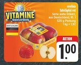 Aktuelles evelina Tafeläpfel rot Angebot bei EDEKA in Würzburg ab 1,00 €