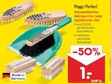 Allzweckbürste, Kehrgarnitur oder Spülbürsten-Set von Peggy Perfect im aktuellen Netto Marken-Discount Prospekt