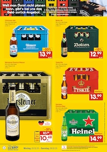 Heineken im Netto Marken-Discount Prospekt "DER ORT, AN DEM DU IMMER AUSGEZEICHNETE PREISE FINDEST." mit 6 Seiten (Düsseldorf)