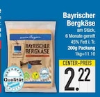 Bayerischer Bergkäse im EDEKA Prospekt Bayerischer Bergkäse von im aktuellen EDEKA Prospekt für 2,22 €
