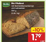 Bio-Vitalbrot im Angebot bei Netto Marken-Discount in Aachen Bio-Vitalbrot Angebote von BioBio bei Netto Marken-Discount Aachen für 1,79 €