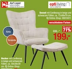 Aktuelles Sessel oder Hocker Angebot bei Opti-Wohnwelt in Bremerhaven ab 199,00 €