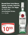 Rum Carta Blanca Angebote von Bacardi bei GLOBUS Neunkirchen für 10,99 €