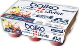 Yaourts sur lit de corbeille de fruits - BAÏKO en promo chez Intermarché Super Montluçon à 1,77 €