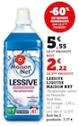 Lessive liquide - MAISON NE - U Express à Aix-en-Provence Lessive liquide - MAISON NE en promo chez U Express Aix-en-Provence à 2,22 €