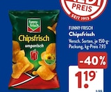 Chipsfrisch von Funny-Frisch für 1,19 € bei ALDI SÜD im Angebot Chipsfrisch von Funny-Frisch im aktuellen ALDI SÜD Prospekt