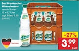 Netto Marken-Discount - Mineralwasser Angebot im Prospekt Mineralwasser bei Netto Marken-Discount im Prospekt "" für 3,99 €