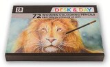 Boîte de 72 crayons de couleur 18cm - Hyper U à Draguignan Boîte de 72 crayons de couleur 18cm en promo chez Hyper U Draguignan à 4,99 €