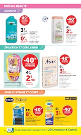 Promos Epilation dans le catalogue "SUPER U" de Super U Epilation en promo dans le catalogue Super U à la page 10