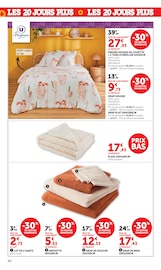 Couette en promo dans le catalogue Super U à la page 42