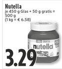 Nutella im Angebot bei EDEKA in Hückelhoven Nutella Angebote bei EDEKA Hückelhoven für 3,29 €