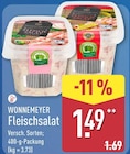 Fleischsalat im ALDI Nord Prospekt Fleischsalat von Wonnemeyer im aktuellen ALDI Nord Prospekt für 1,49 €