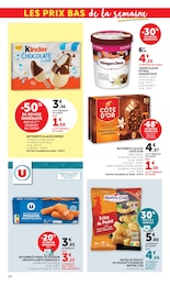 Prix et réduction Glace dans le prospectus U Express en cours Offre Glace dans le catalogue U Express du moment à la page 14
