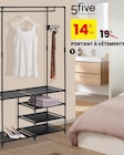 Portant à vêtements - 5five Simply Smart en promo chez Stokomani Portant à vêtements - 5five Simply Smart dans le catalogue Stokomani
