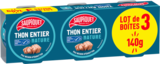 THON ENTIER NATURE MSC SAUPIQUET - SAUPIQUET - Auchan Hypermarché THON ENTIER NATURE MSC SAUPIQUET - SAUPIQUET à 6,79 € dans le catalogue Auchan Hypermarché