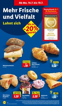 Brötchen im Lidl Prospekt "LIDL LOHNT SICH" mit 65 Seiten (Magdeburg)